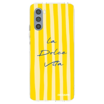 Picasee Motorola Moto G62 Hülle - Transparentes Silikon - Ladolcevita