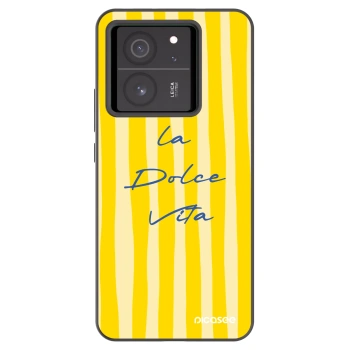 Picasee Xiaomi 13T Pro Hülle - Schwarzes Silikon - Ladolcevita