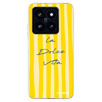 Picasee Xiaomi 14 Pro Hülle - Transparentes Silikon - Ladolcevita