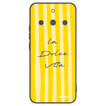 Picasee Realme 11 Pro+ Hülle - Schwarzes Silikon - Ladolcevita