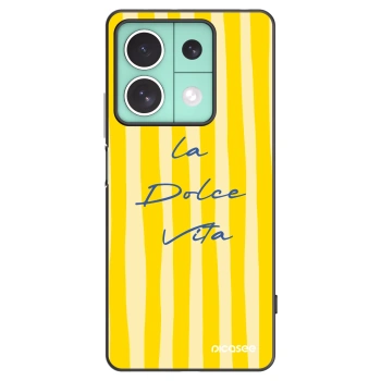 Picasee Xiaomi Redmi Note 13 5G Hülle - Schwarzes Silikon - Ladolcevita