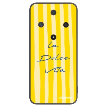 Picasee Honor Magic6 Lite 5G Hülle - Schwarzes Silikon - Ladolcevita