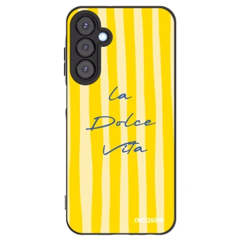 Picasee Samsung Galaxy A25 A256B 5G Hülle - Schwarzes Silikon - Ladolcevita
