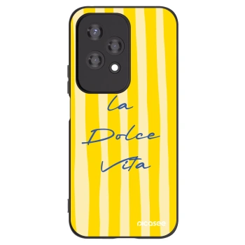 Picasee Honor 200 Lite Hülle - Schwarzes Silikon - Ladolcevita