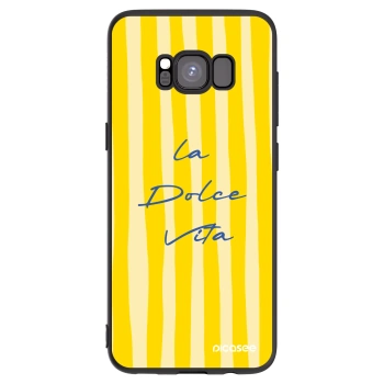 Picasee Samsung Galaxy S8 G950F Hülle - Schwarzes Silikon - Ladolcevita