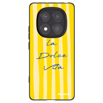 Picasee Xiaomi Redmi Note 14 Pro 5G Hülle - Schwarzes Silikon - Ladolcevita
