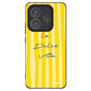 Picasee Xiaomi Redmi Note 14 5G Hülle - Schwarzes Silikon - Ladolcevita