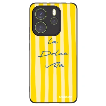 Picasee Xiaomi Redmi Note 14 4G Hülle - Schwarzes Silikon - Ladolcevita