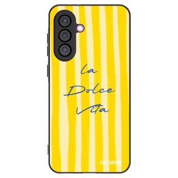 Picasee Samsung Galaxy A56 5G A566B Hülle - Schwarzes Silikon - Ladolcevita