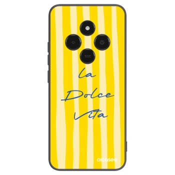 Picasee Xiaomi Poco C75 Hülle - Schwarzes Silikon - Ladolcevita