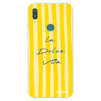 Picasee Huawei Y6 2019 Hülle - Transparentes Silikon - Ladolcevita