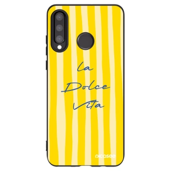 Picasee Huawei P30 Lite Hülle - Schwarzes Silikon - Ladolcevita