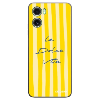 Picasee Motorola Moto G06 Hülle - Schwarzes Silikon - Ladolcevita