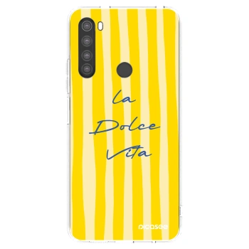 Picasee Xiaomi Redmi Note 8 Hülle - Transparentes Silikon - Ladolcevita