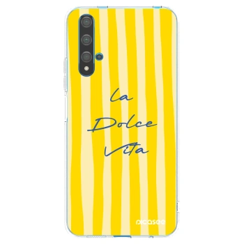Picasee Huawei Nova 5T Hülle - Transparentes Silikon - Ladolcevita