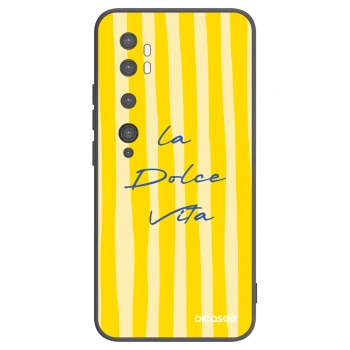 Picasee Xiaomi Mi Note 10 (Pro) Hülle - Schwarzes Silikon - Ladolcevita