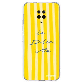 Picasee Xiaomi Redmi Note 9 Pro Hülle - Transparentes Silikon - Ladolcevita