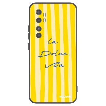 Picasee Xiaomi Mi Note 10 Lite Hülle - Schwarzes Silikon - Ladolcevita