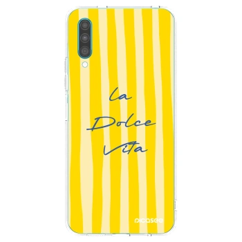 Picasee Samsung Galaxy A30s A307F Hülle - Transparentes Silikon - Ladolcevita