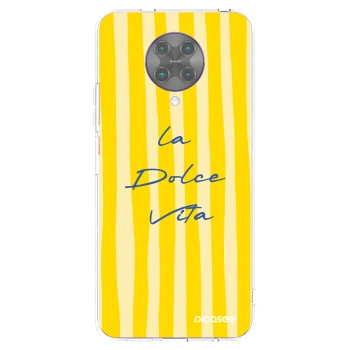 Picasee Xiaomi Poco F2 Pro Hülle - Transparentes Silikon - Ladolcevita