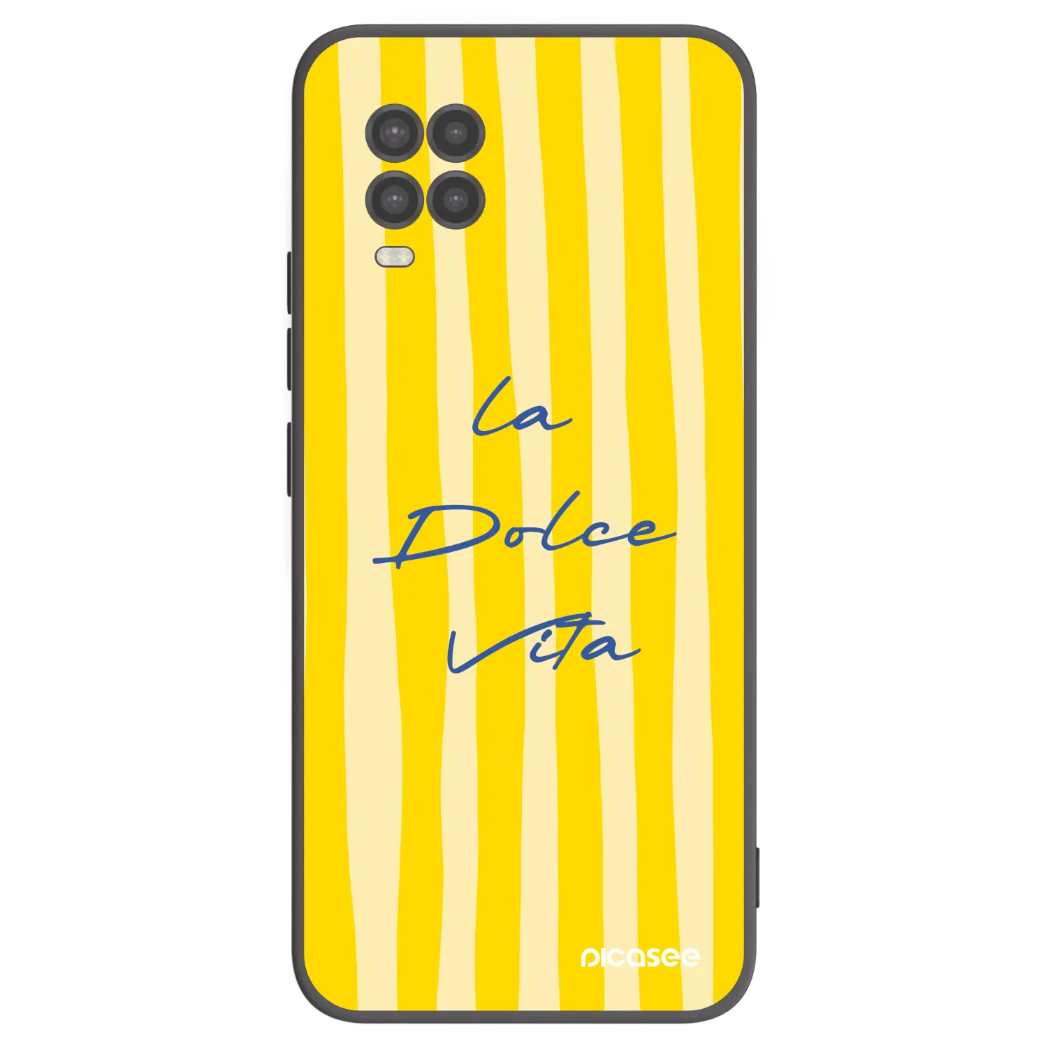 Picasee Xiaomi Mi 10 Lite Hülle - Schwarzes Silikon - Ladolcevita