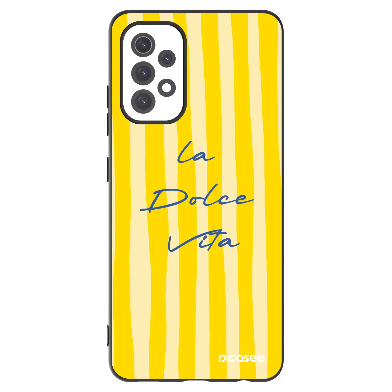 Picasee Samsung Galaxy A32 5G A326B Hülle - Schwarzes Silikon - Ladolcevita