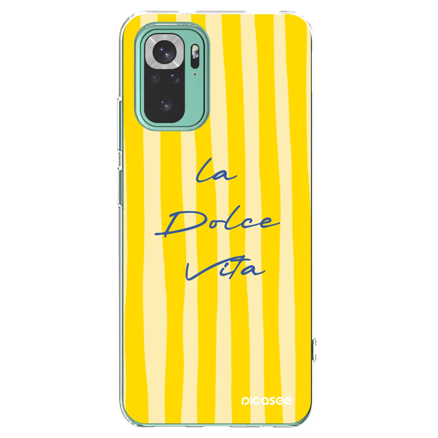 Picasee Xiaomi Redmi Note 10 Pro Hülle - Transparentes Silikon - Ladolcevita