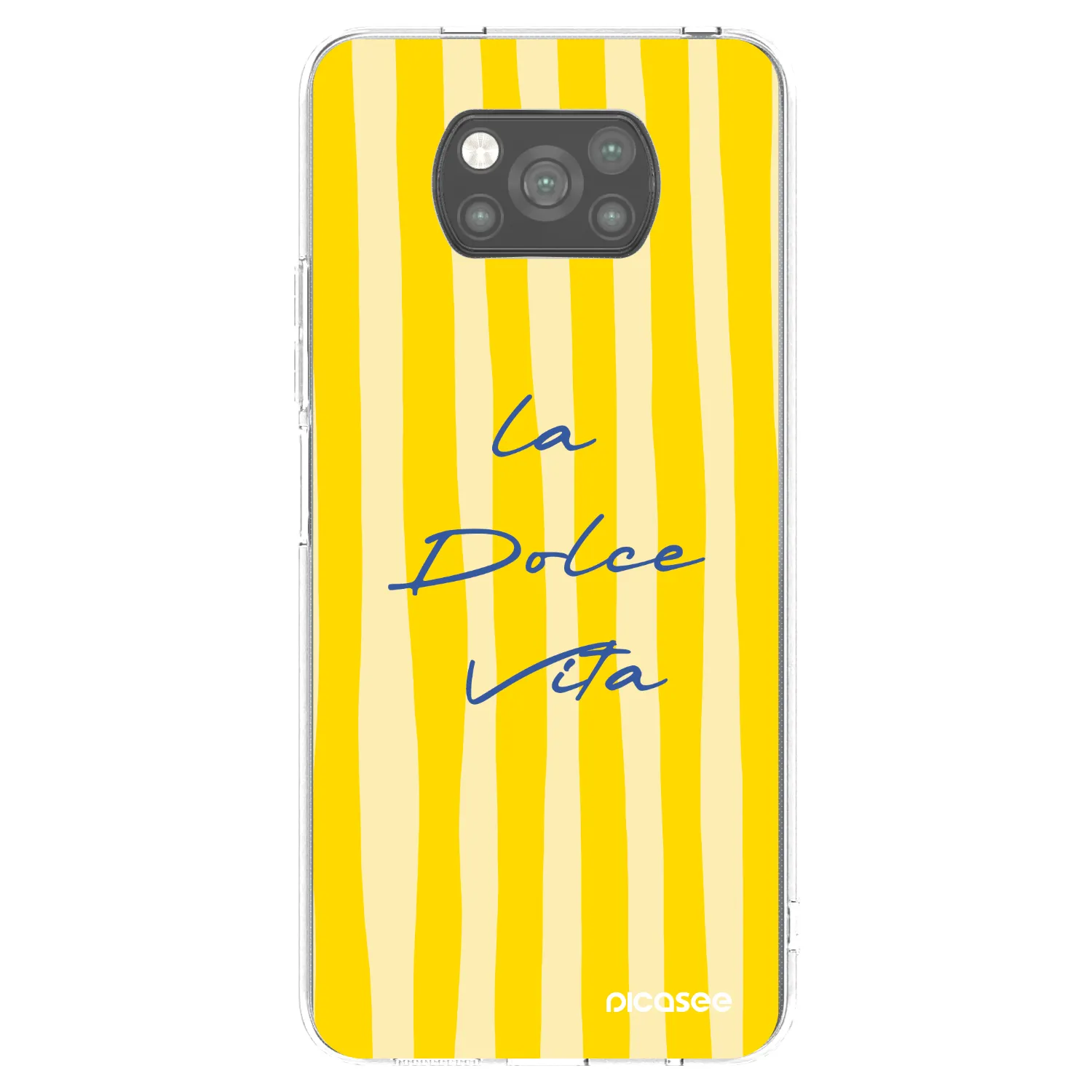 Picasee Xiaomi Poco X3 Pro Hülle - Schwarzes Silikon - Ladolcevita