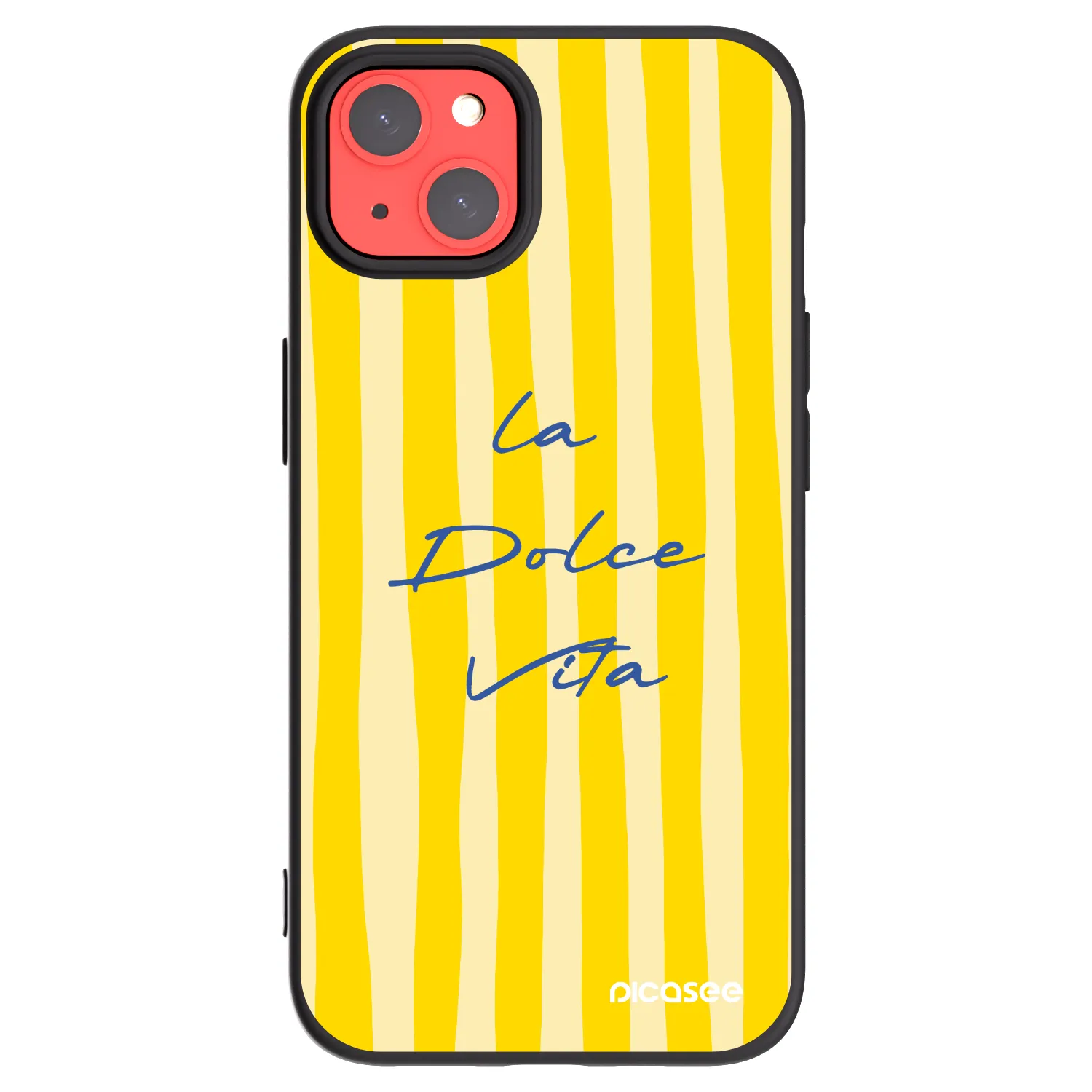 Picasee Apple iPhone 13 Hülle - Schwarzes Silikon - Ladolcevita