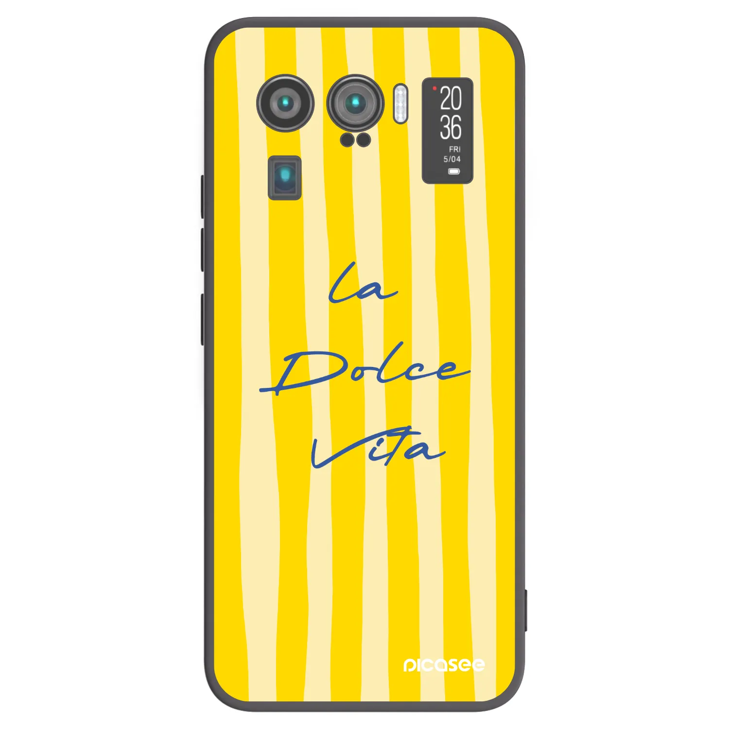 Picasee Xiaomi Mi 11 Ultra Hülle - Schwarzes Silikon - Ladolcevita