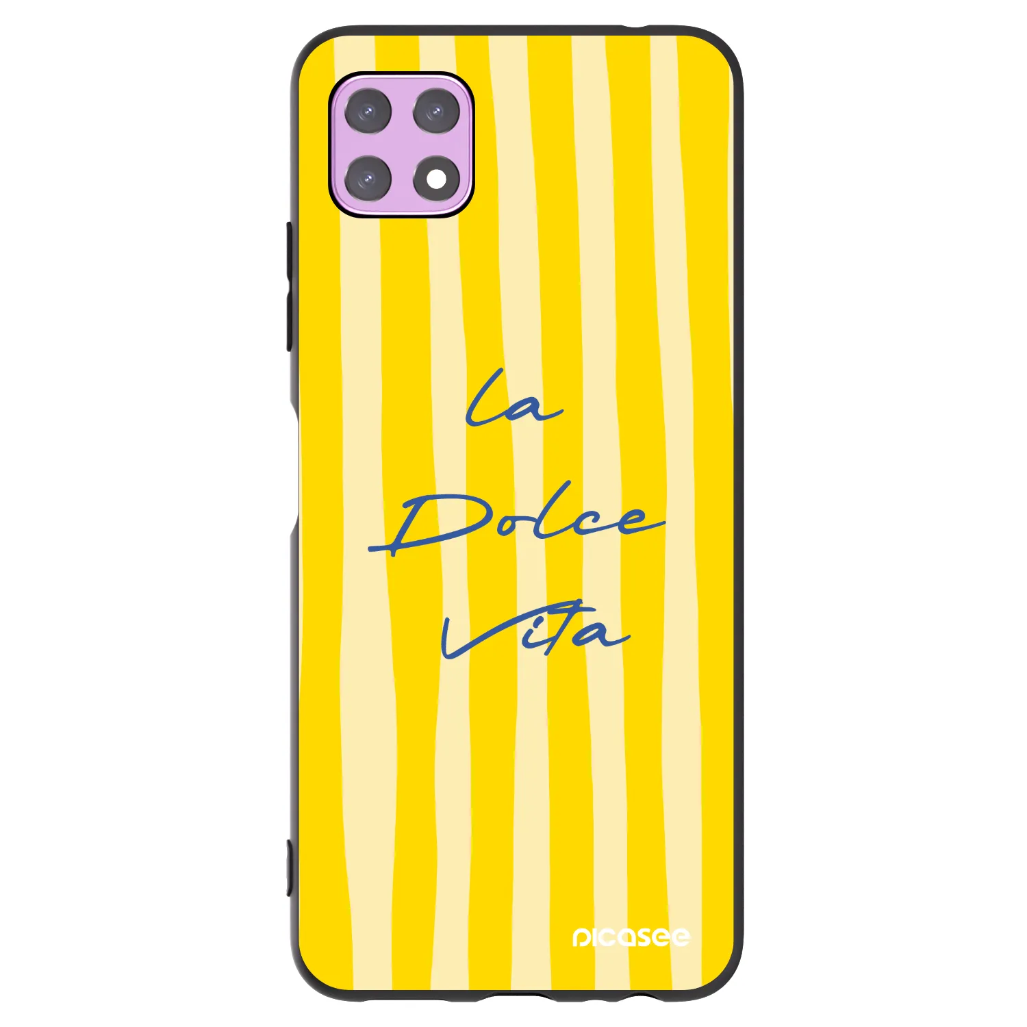 Picasee Samsung Galaxy A22 A226B 5G Hülle - Schwarzes Silikon - Ladolcevita