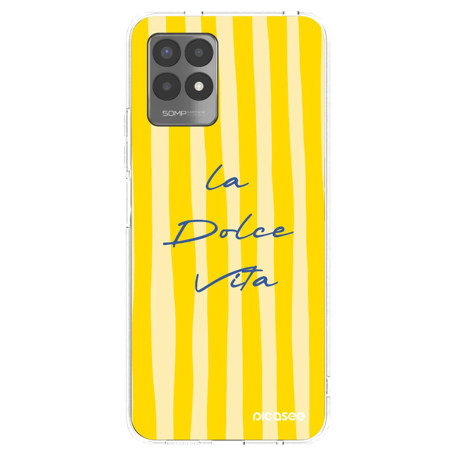 Picasee Realme 8i Hülle - Transparentes Silikon - Ladolcevita