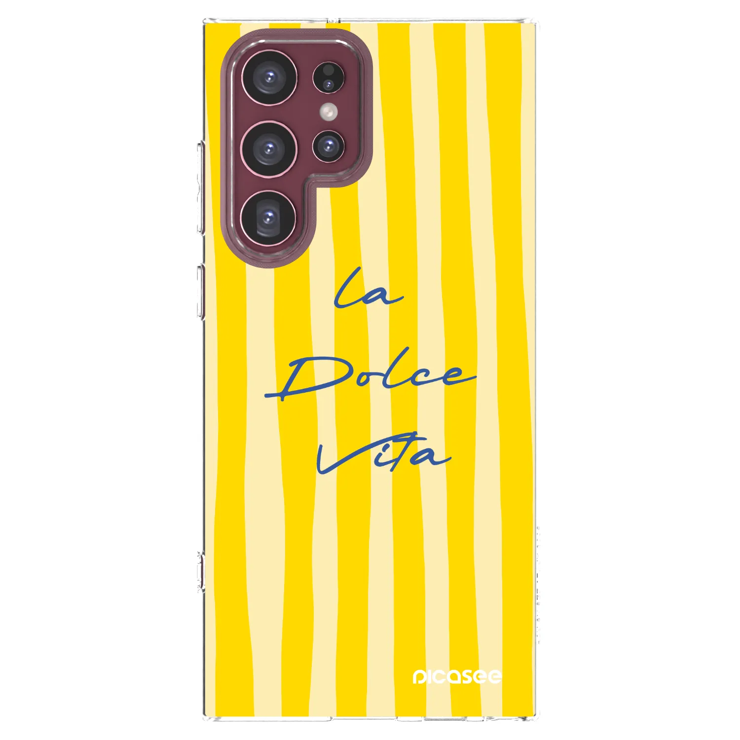 Picasee Samsung Galaxy S22 Ultra 5G Hülle - Transparentes Silikon - Ladolcevita