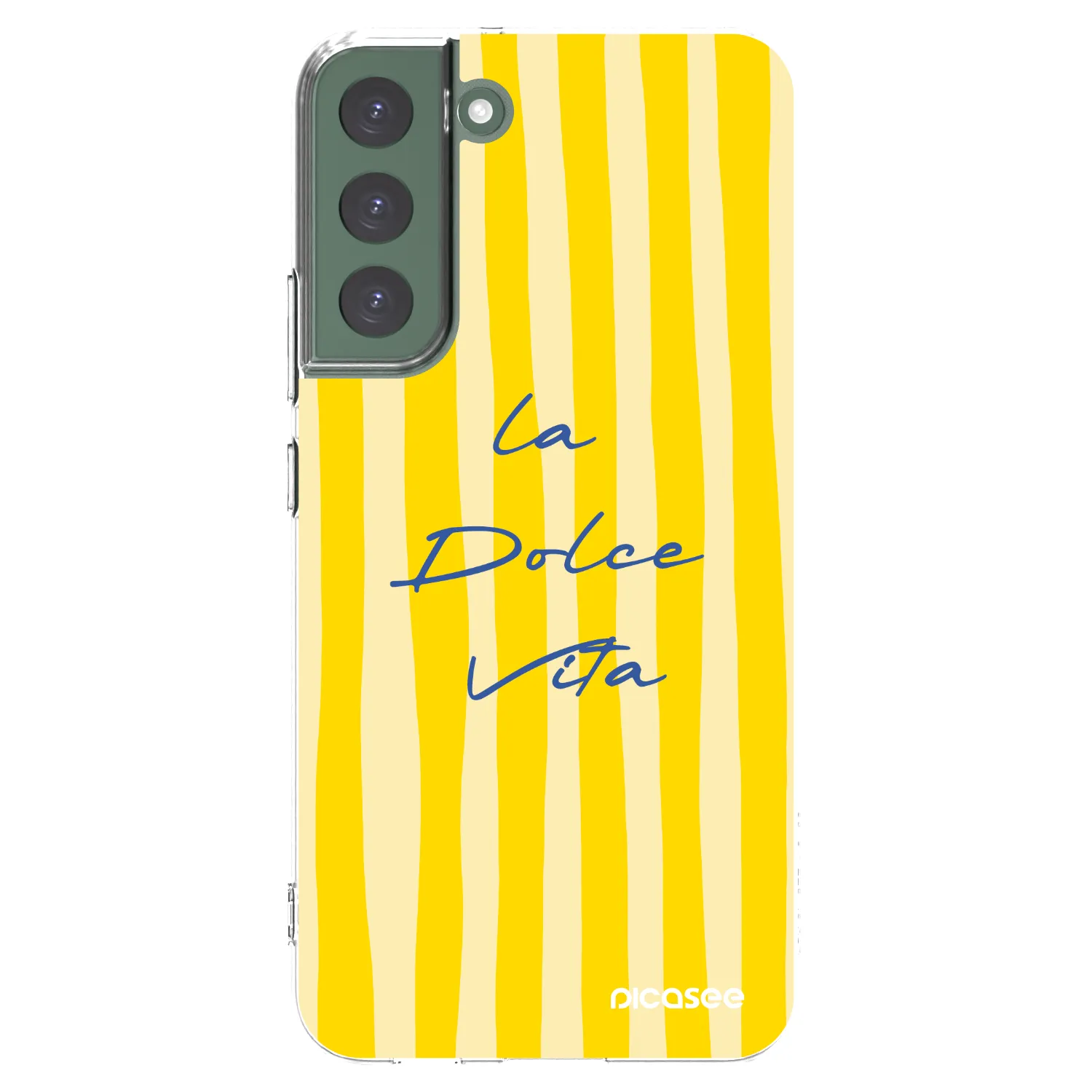 Picasee Samsung Galaxy S22+ 5G Hülle - Transparentes Silikon - Ladolcevita