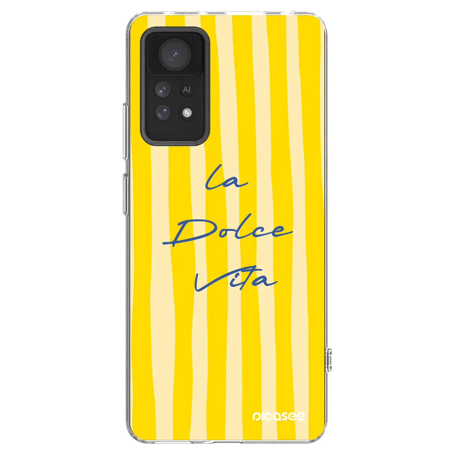 Picasee Xiaomi Redmi Note 11 Pro Hülle - Transparentes Silikon - Ladolcevita