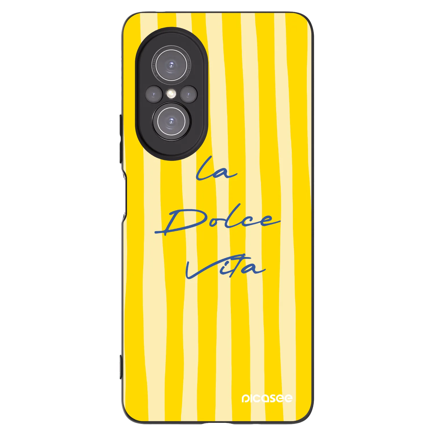 Picasee Huawei Nova 9 SE Hülle - Schwarzes Silikon - Ladolcevita