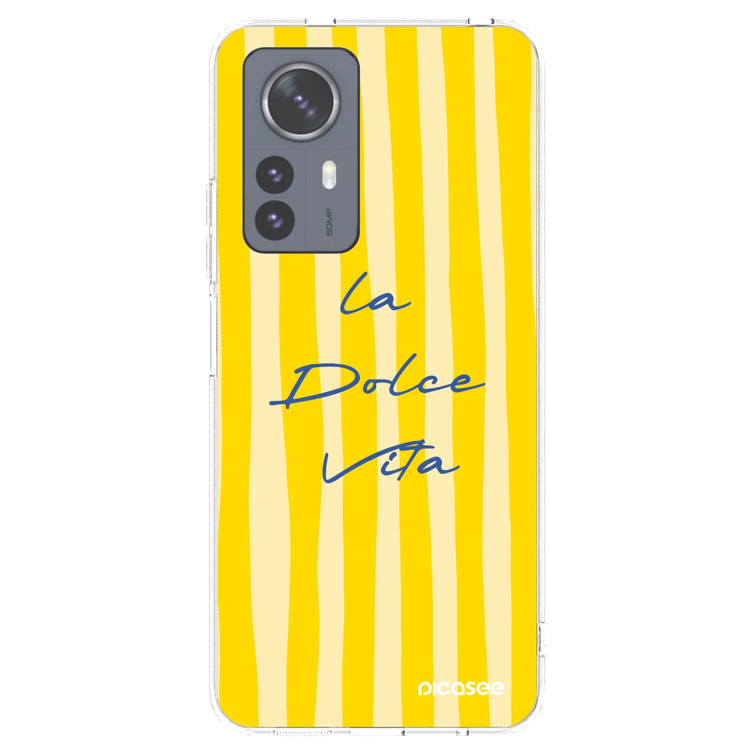 Picasee Xiaomi 12 Pro Hülle - Transparentes Silikon - Ladolcevita