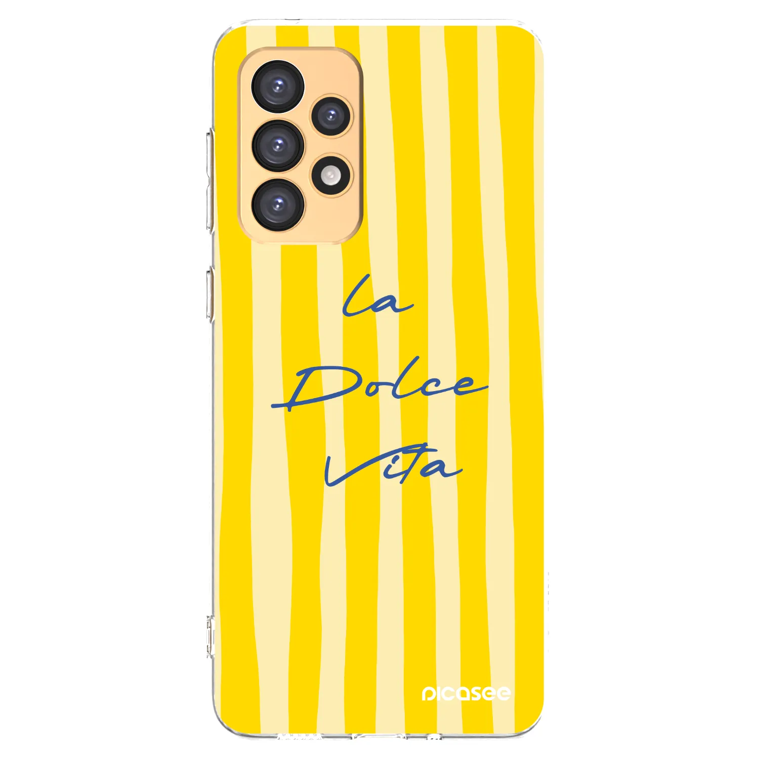 Picasee Samsung Galaxy A33 5G A336 Hülle - Transparentes Silikon - Ladolcevita