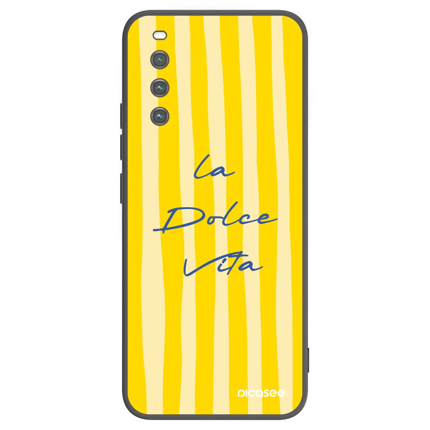 Picasee Sony Xperia 10 IV 5G Hülle - Schwarzes Silikon - Ladolcevita
