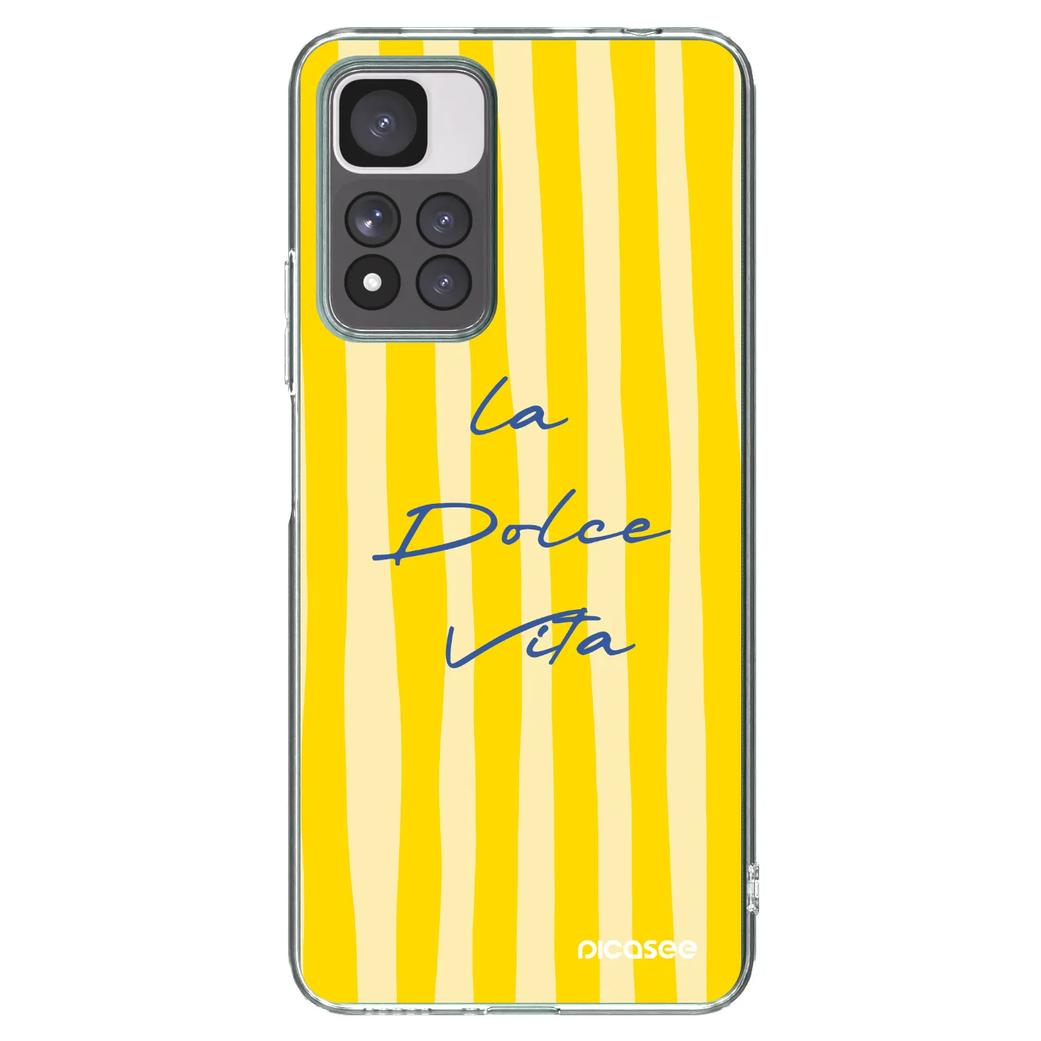 Picasee Xiaomi Redmi Note 11 Pro+ 5G Hülle - Transparentes Silikon - Ladolcevita