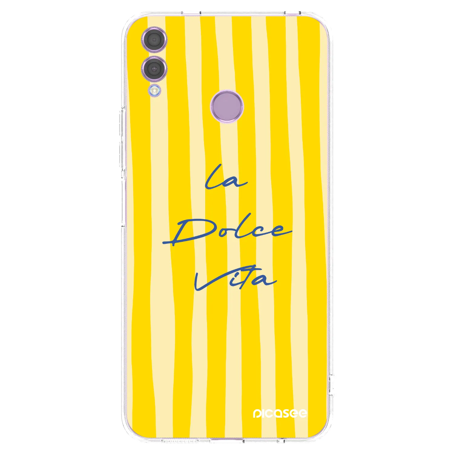 Picasee Honor 8X Hülle - Transparentes Silikon - Ladolcevita