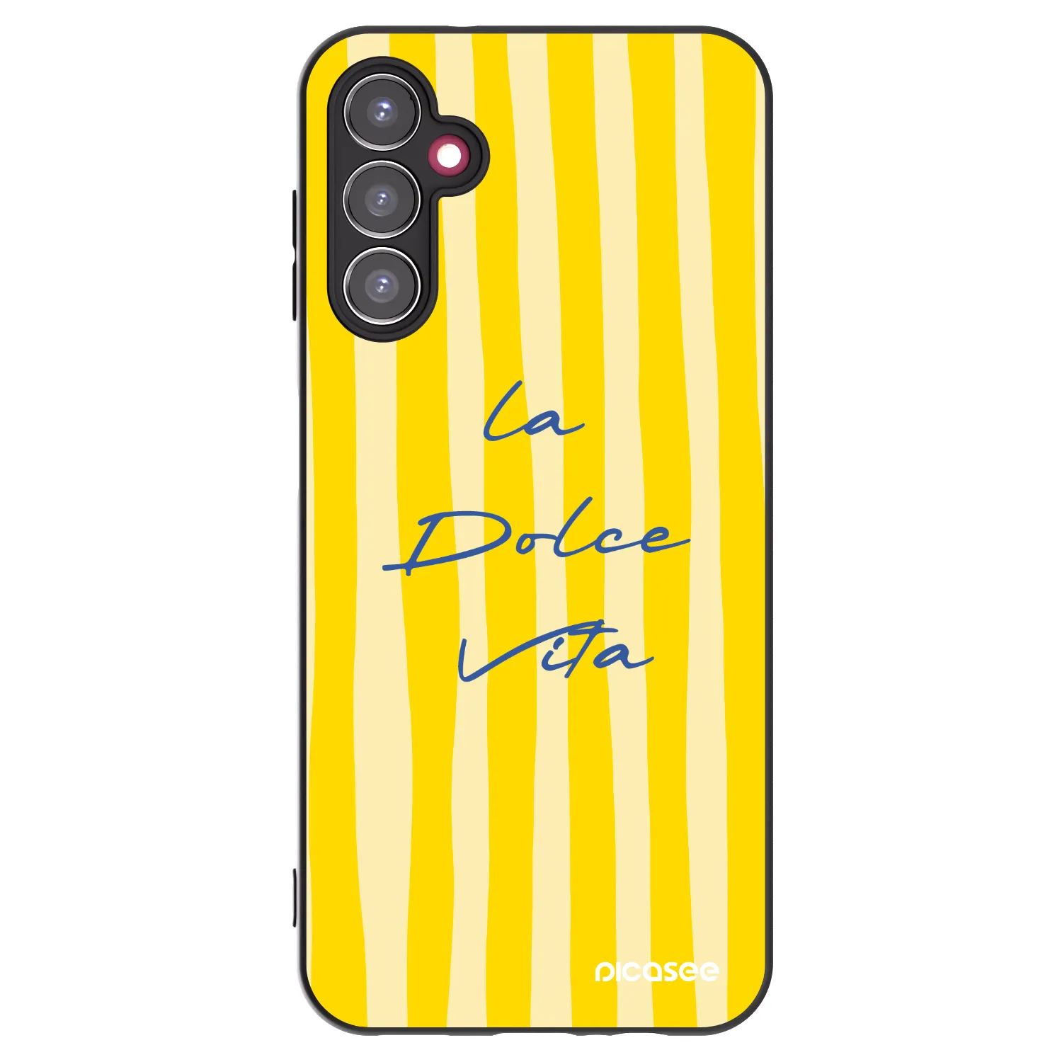 Picasee Samsung Galaxy A14 5G A146P Hülle - Schwarzes Silikon - Ladolcevita