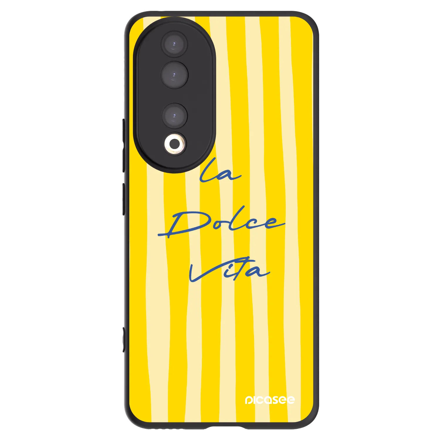 Picasee Honor 90 5G Hülle - Schwarzes Silikon - Ladolcevita