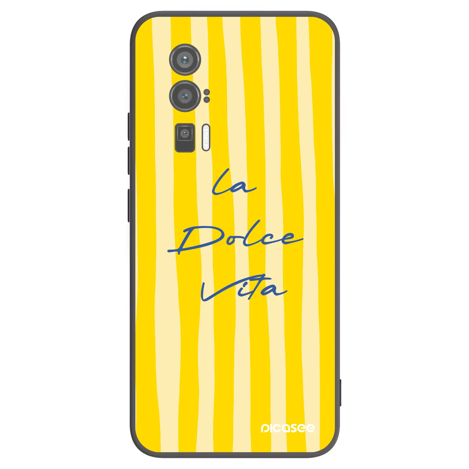 Picasee Xiaomi Poco F5 Pro 5G Hülle - Schwarzes Silikon - Ladolcevita