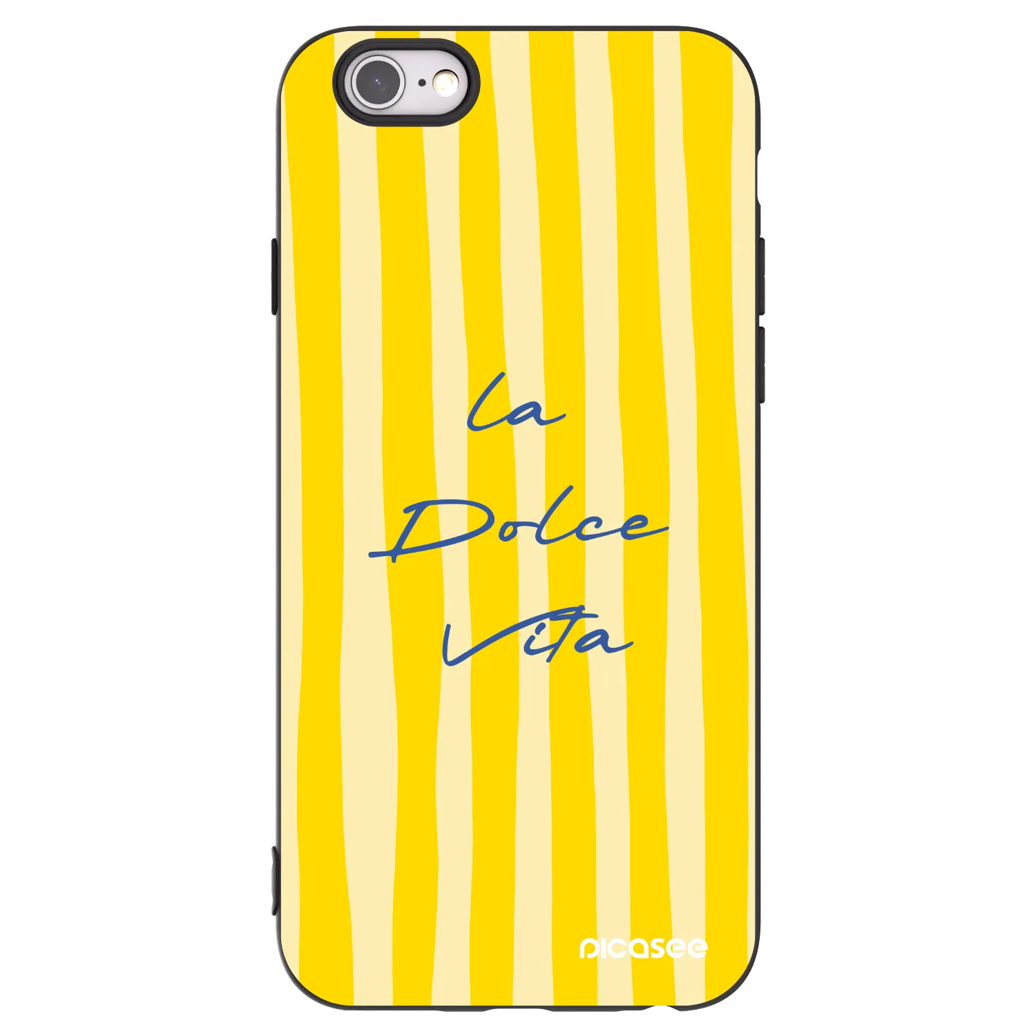 Picasee Apple iPhone 6/6S Hülle - Schwarzes Silikon - Ladolcevita