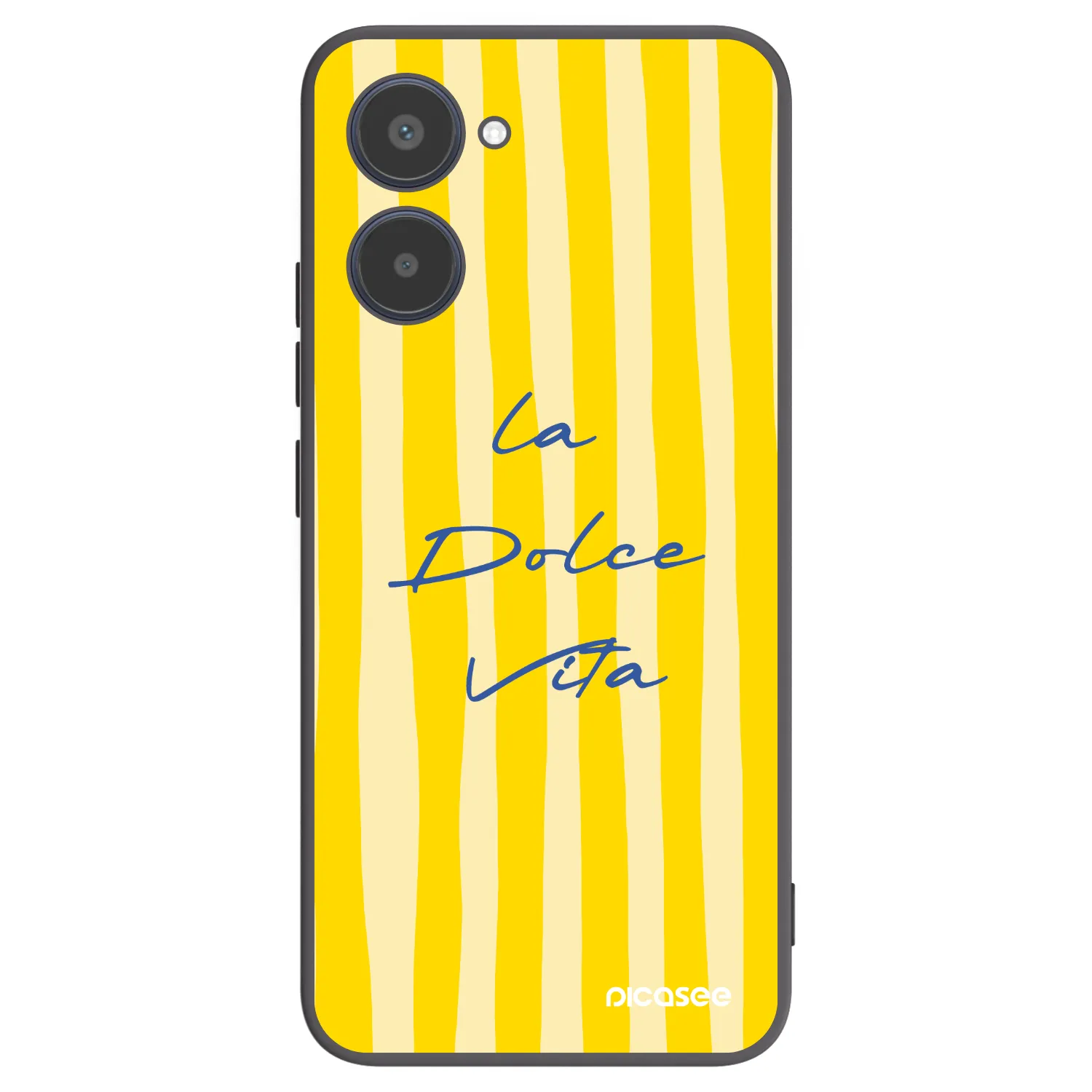 Picasee Realme 10 4G Hülle - Schwarzes Silikon - Ladolcevita