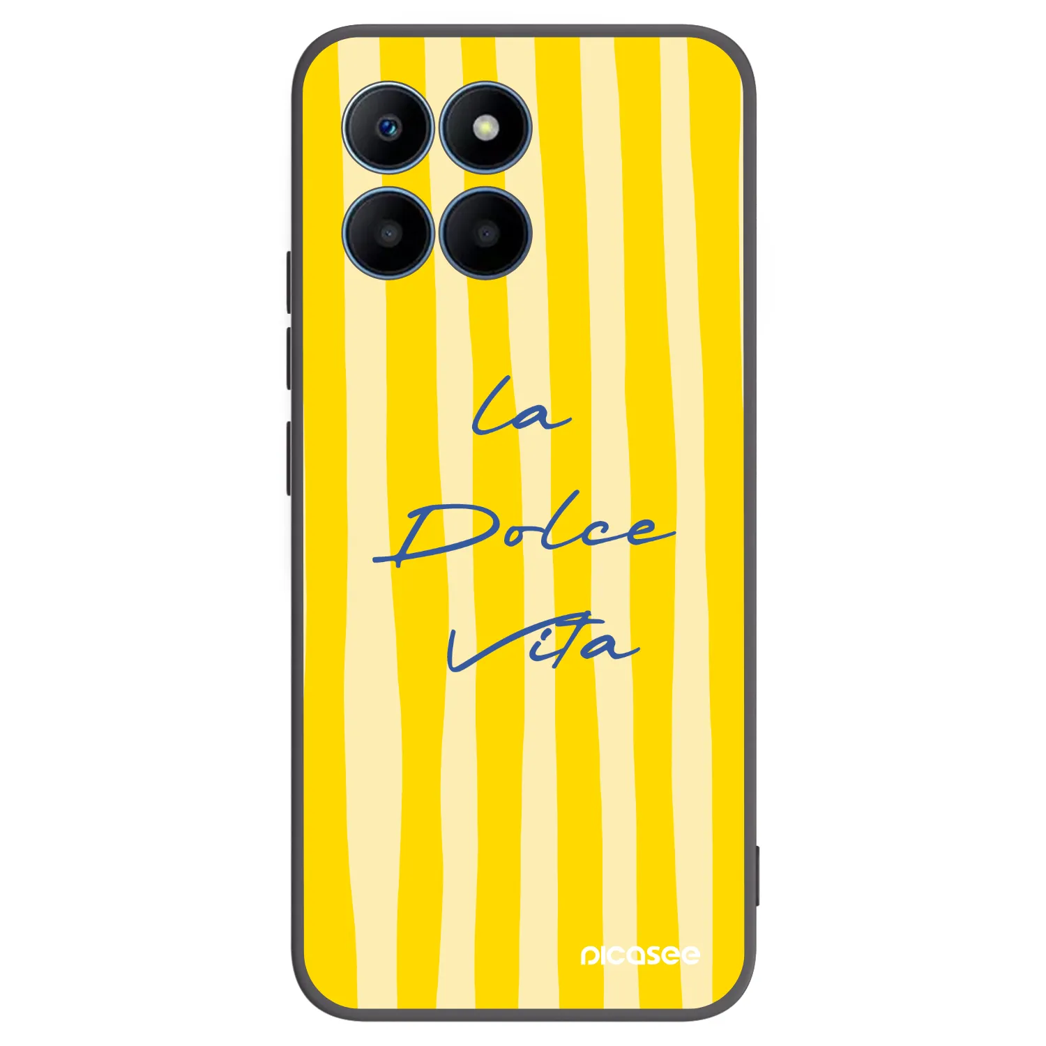 Picasee Honor 70 Lite Hülle - Schwarzes Silikon - Ladolcevita