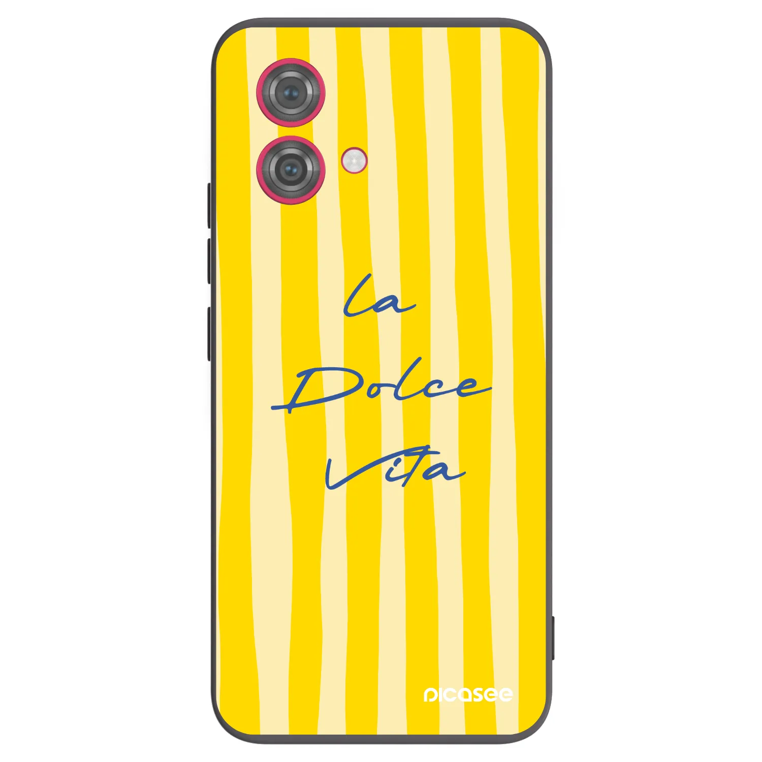 Picasee Motorola Moto G84 5G Hülle - Schwarzes Silikon - Ladolcevita
