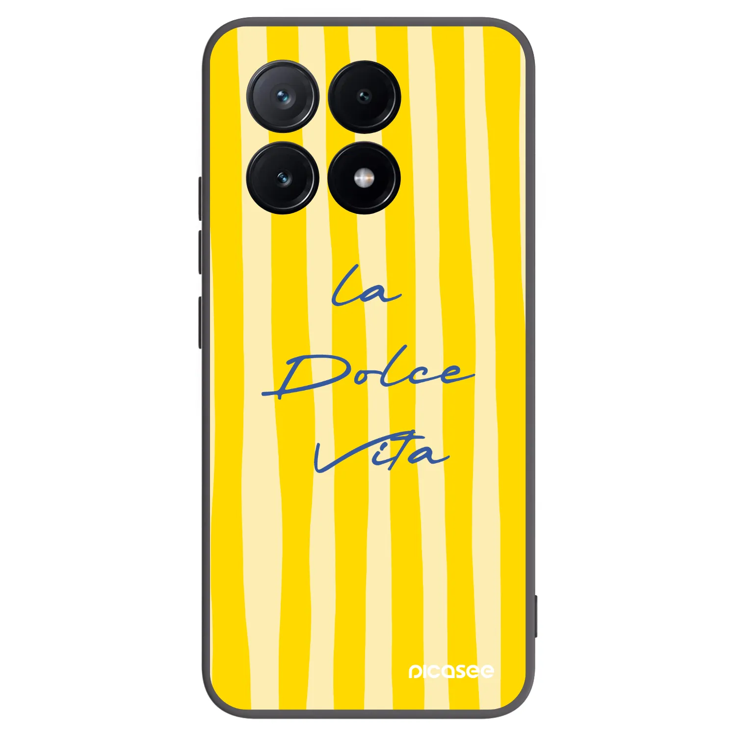 Picasee Xiaomi Poco X6 Pro Hülle - Schwarzes Silikon - Ladolcevita