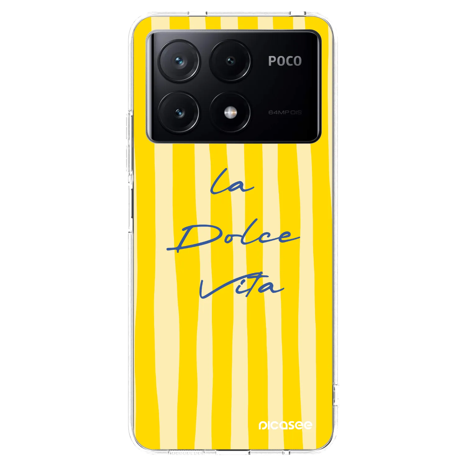 Picasee Xiaomi Poco X6 Pro Hülle - Transparentes Silikon - Ladolcevita